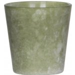 Подсвечник для чайной свечи Линда 8 см светло-зеленый, стекло Edelman 1003843