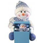 Электромех. игрушка Дед Мороз, Снеговик с сюрпризом HM-008B