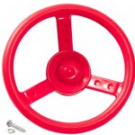 Руль пластиковый для детской игровой площадки BabyGrad, красный