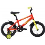 Велосипед Stark Foxy 14   рама one size оранжевый/зелёный