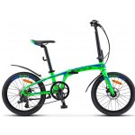 Велосипед Stels Pilot-680 MD 20” V010 рама Зелёный/синий