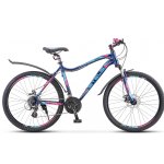 Горный Велосипед Stels Miss 6100 MD 26” V030, рама 17” Тёмно синий рама 17” Тёмно-синий