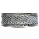 Декоративная лента Сеточка серебряная 500*2.5 см Kaemingk