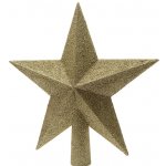 Верхушка Звезда 19 см золотая Kaemingk
