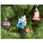 Елочная игрушка - Камин 650-3 S Tree Синий
