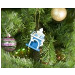 Елочная игрушка - Камин 650-3 P Tree Синий