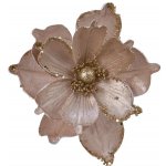 Искусственный цветок Магнолия Боско ди Крема 22 см, клипса Kaemingk