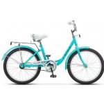 Подростковый городской велосипед Stels Pilot 200 Lady 20 Z010 12 мятный рама 12” мятный