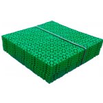 Универсальное модульное покрытие ТвойГазон, 1м.кв. (9 плиток) , цвет зеленый 