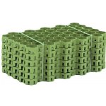 Газонная решетка ТвойГазон, 1м.кв. (6 плиток), цвет зеленый