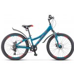 Подростковый велосипед Stels Navigator-430 MD 24” V010, рама 11.5” Неоновый-синий
