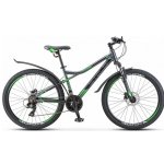 Велосипед Stels Navigator-610 D 26” V010, рама 14” Серый/зелёный