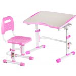 Комплект парта + стул трансформеры Vivo II FUNDESK Pink