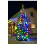 Многофункциональный комплект освещения «Цветной каскад», для новогодних елок высотой 4 м мульти