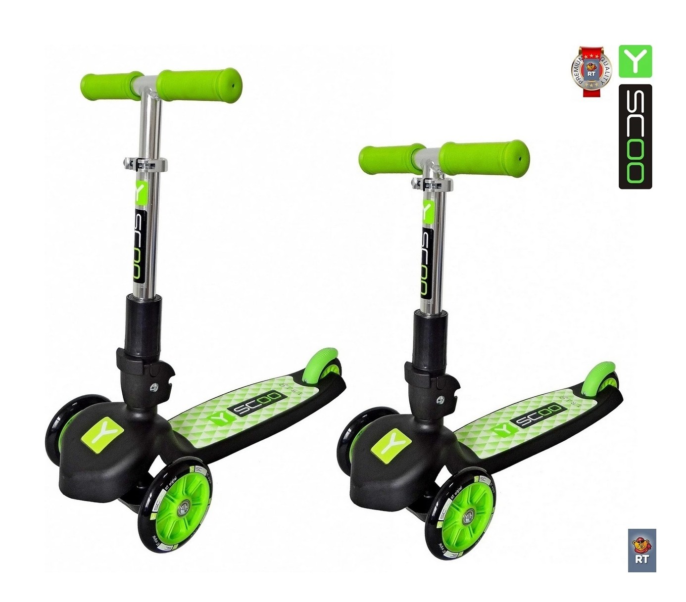 Самокаты green. Y-Scoo Trio Maxi 120. Самокат y-Scoo RT 120 Trio Maxi. Maxi Scoo 16. Cамокат Scooter x (зеленый).