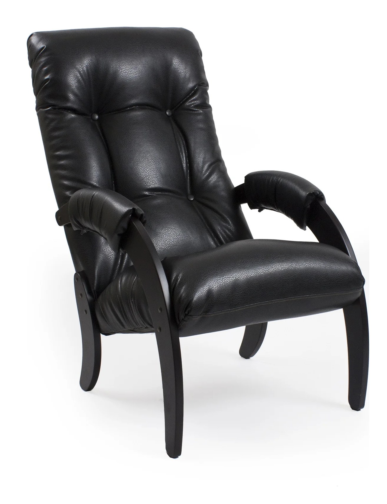 Кресло для отдыха модель 61 (венге/Vegas Lite Amber) коричневый
